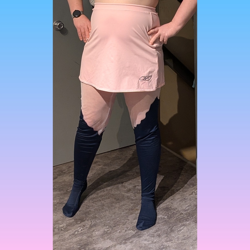 Mock Thigh High Stockings